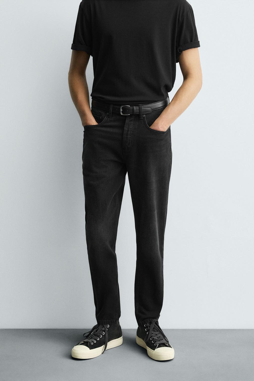 Out looking Black jeans for men's