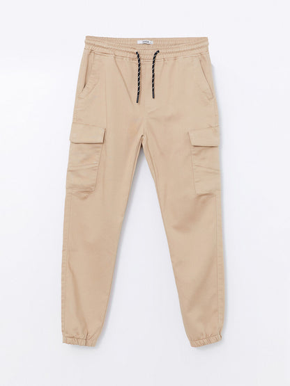 Stretchable cargo for men's