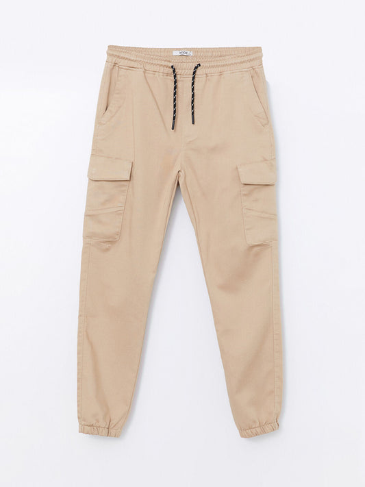 Stretchable cargo for men's